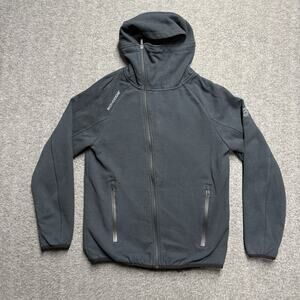 Biohoodie G95 Full Zip Hoodie Jacket Men's Small Black Zipper Pockets Filter